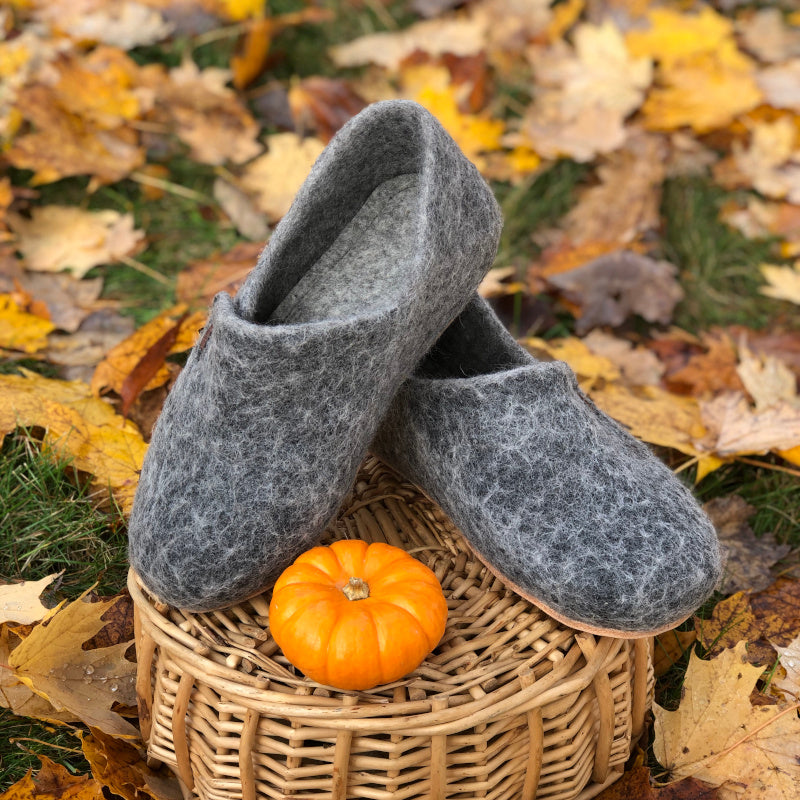 Men's wool sale felt slippers